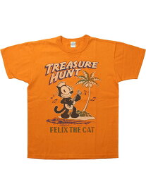 トイズマッコイ Tシャツ フィリックス・ザ・キャット " TREASURE HUNT " TMC2405 / TOYS McCOY FELIX THE CAT TEE " TREASURE HUNT "