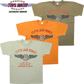 トイズマッコイ ミリタリー Tシャツ " FIFTH AIR FORCE " TMC2428 / TOYS McCOY MILITARY TEE SHIRT " FIFTH AIR FORCE "