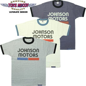 トイズマッコイ McHILL SPORTS WEAR Tシャツ ジョンソン・モータース " T.T.RACER " TMC2431 / TOYS McCOY McHILL SPORTS WEAR TEE JOHNSON MOTORS " T.T.RACER "