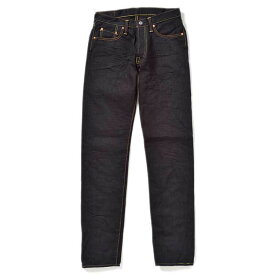 ストライクゴールド クラシックシリーズ-Wインディゴ 右綾 15oz インディゴ Wフェイス スラブ セルビッチ デニム 5Pジーンズ レギュラー テーパード SG5004ID / The Strike Gold W-Indigo Right-Twill 15oz Indigo W-face Slubby Selvedge Denim 5P Jeans Regular Tapered