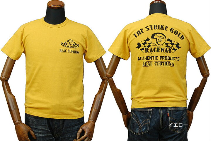 楽天市場】ストライクゴールド オリジナル 吊り編み Tシャツ「RACE WAY 