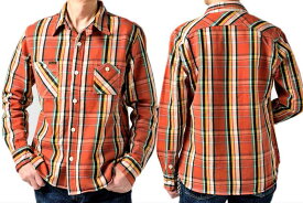 ストライクゴールド ヘビー ネル チェック ワーク シャツ HEAVY NEL CHECK WORK SHIRTS「SGS2005」 The Strike Gold