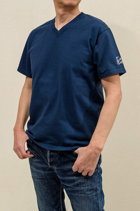 楽天市場】ストライクゴールド オリジナル 吊り編み Vネック Tシャツ 
