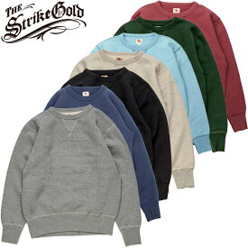 ストライクゴールド 吊り編み クルー スウェット プレーン SGC001 The Strike Gold LoopWheel Sweat Shirts