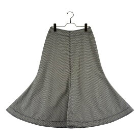 LOEWE / ロエベ | 千鳥格子 フレアスカート | 34 | グレー | レディース