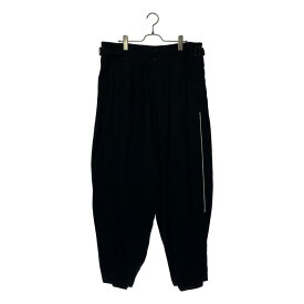 S'YTE YOHJI YAMAMOTO / サイトヨウジヤマモト | 2024SS | SIDE BELT PANTS サイド ベルト パンツ | 3 | ブラック | メンズ