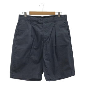 Engineered Garments / エンジニアドガーメンツ | SUNSET SHORT HIGH COUNT TWILL サンセットショーツ ショートパンツ ハイカウントツイル | S | ネイビー | メンズ