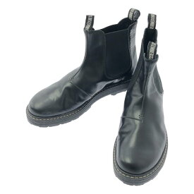 DIRK BIKKEMBERGS / ダークビッケンバーグ | レザー サイドゴアブーツ | 40 | ブラック | メンズ
