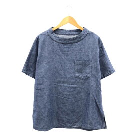 Engineered Garments / エンジニアドガーメンツ | FREAK'S STORE別注 FISHERMAN SMOCK 半袖 スモック プルオーバー シャツ | S | インディゴ | メンズ