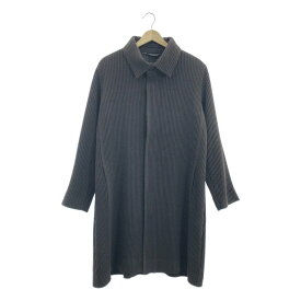 HOMME PLISSE ISSEY MIYAKE / オムプリッセイッセイミヤケ | 2016AW | プリーツ ステンカラーコート | 1 | ブラウン | メンズ