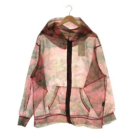 【新品】 UNUSED / アンユーズド | 2020 | ZIP UP PARKA メッシュ ジップアップパーカー | 4 | レッド | メンズ
