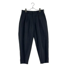 【美品】 COMME des GARCONS HOMME DEUX / コムデギャルソンオムドゥ | 2023AW | ウール タック テーパードスラックス | S | ブラック | メンズ