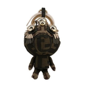 FENDI / フェンディ | ズッカ スペースモンキー チャーム | ブラウン