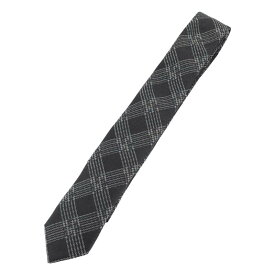【美品】 Dior homme / ディオールオム | シルク 総柄 フォーマル ネクタイ | チャコールグレー系