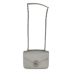 CELINE / セリーヌ | Cモチーフ チェーン ショルダーバッグ | グレー | レディース