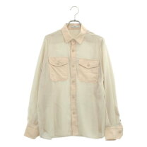 美品］ゆったり HYKE 長袖 ボリューム ギャザー スリーブシャツ