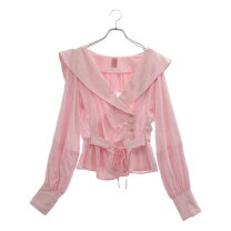 楽天市場】FETICO ROSE JAQUARD STRIPE SAILOR COLLAR BLOUSEの通販