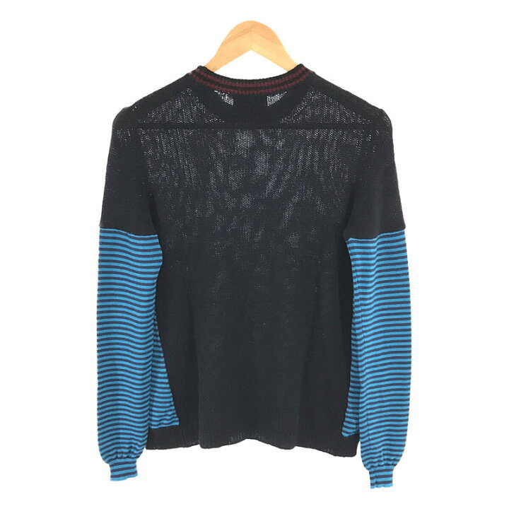 極美品 プラダ PRADA ニット セーター ロングスリーブ クルーネック  