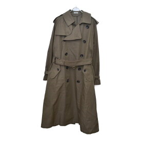 【美品】LENO&Co. / リノ | 2019AW | BIG TRENCHCOAT チェックビック トレンチコート | 1 | カーキ