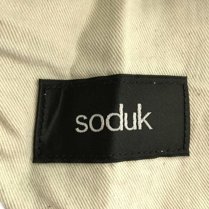 楽天市場】【美品】 soduk / スドーク | center slit denim センター 