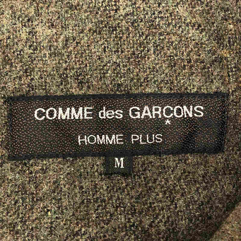 COMME des GARCONS HOMME PLUS / コムデギャルソンオムプリュス | AD1998 1998AW | 縮絨ウール  インサイドアウト サイド ジャケット | M | カーキ | メンズ | KLD 楽天市場店