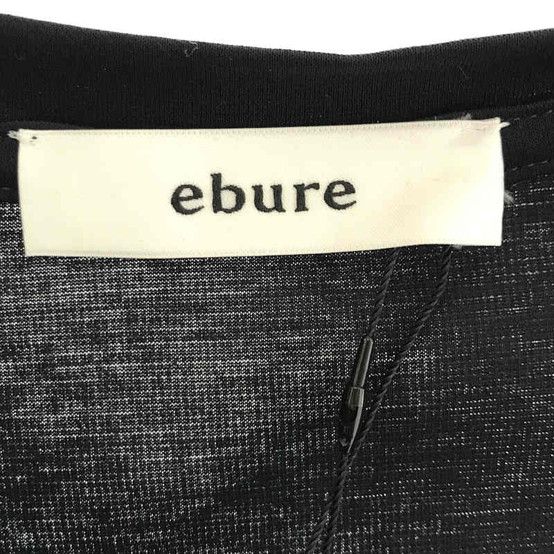 楽天市場】【新品】 ebure / エブール | クルーネック ベルテッド T