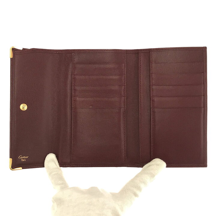 楽天市場】【美品】 Cartier / カルティエ | マストライン 三つ折り 