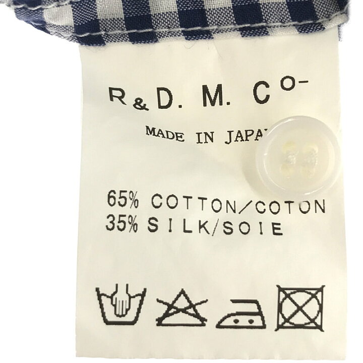 楽天市場】R&D.M.Co / オールドマンズテーラー | コットン シルク 