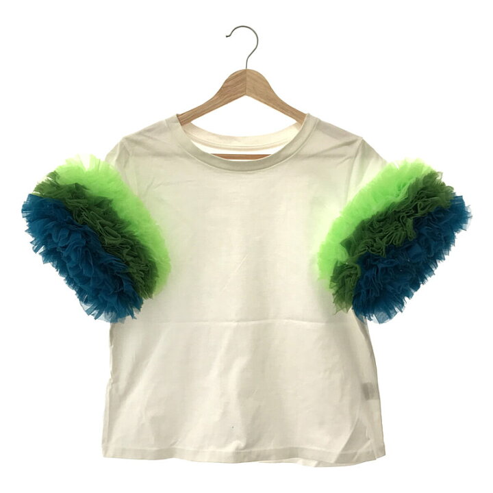 楽天市場】TOMO KOIZUMI / トモコイズミ | フリルスリーブ Tシャツ | L  