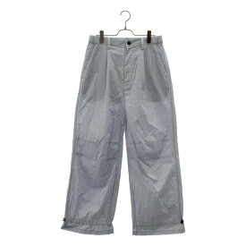 【新品】 prasthana / プラスターナ | parachute over trousers パラシュート オーパーパンツ | 1（M） | ライトグレー | メンズ