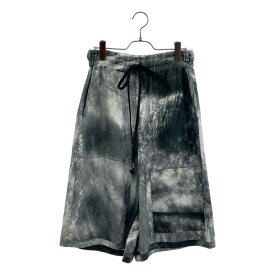 【新品】 prasthana / プラスターナ | lounge shorts 総柄 イージー ショートパンツ | 1（M） | ブラック系 | メンズ