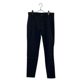 【新品】 prasthana / プラスターナ | back zip jeans バックジップ パンツ | 0（S） | ブラック | メンズ