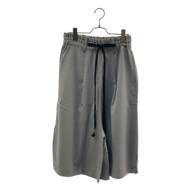 【新品】 prasthana / プラスターナ | crevice baggy shorts バギー ショートパンツ | 1（M） | グレー | メンズ