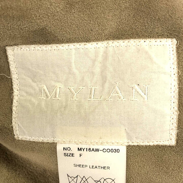 楽天市場】MYLAN / マイラン | シープレザー ムートン コート | F  