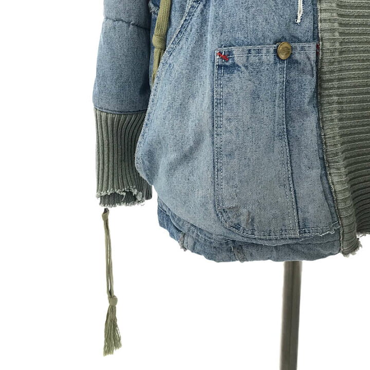楽天市場】GREG LAUREN / グレッグローレン | 50/50ARMY/DENIM PUFFY 