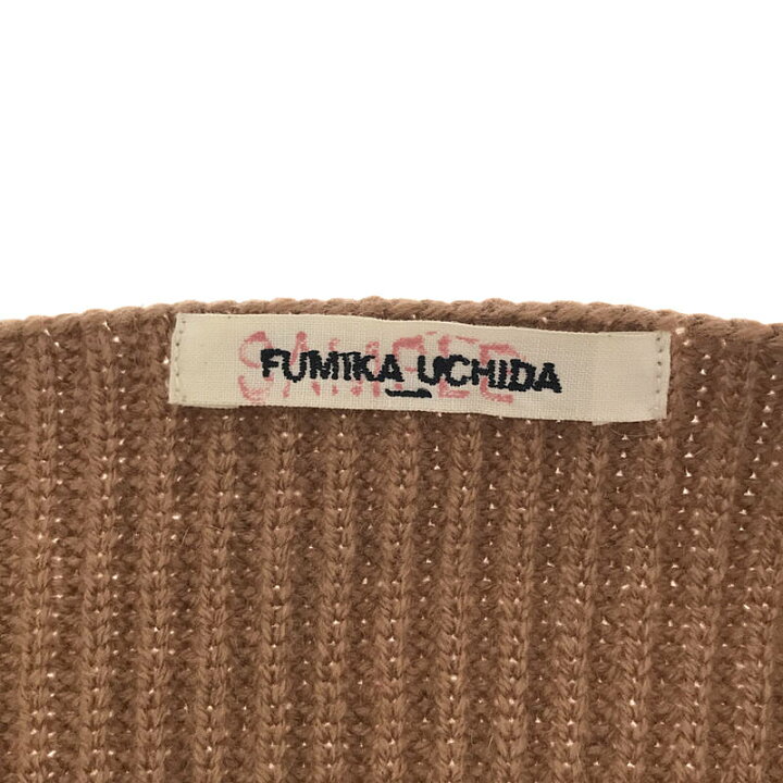 楽天市場】FUMIKA UCHIDA / フミカウチダ | CASHMERE BOAT NECK  