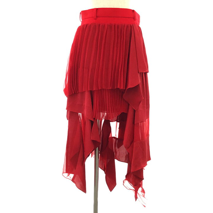 楽天市場】【新品】 sacai / サカイ | 2022AW | Satin Mix Chiffon Mix 