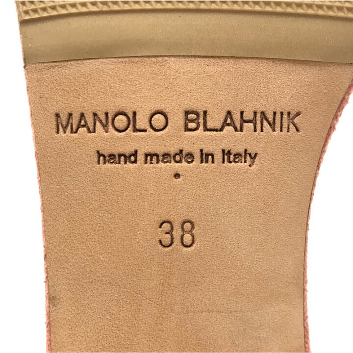 楽天市場】【美品】 MANOLO BLAHNIK / マノロブラニク | × Drawer別注 