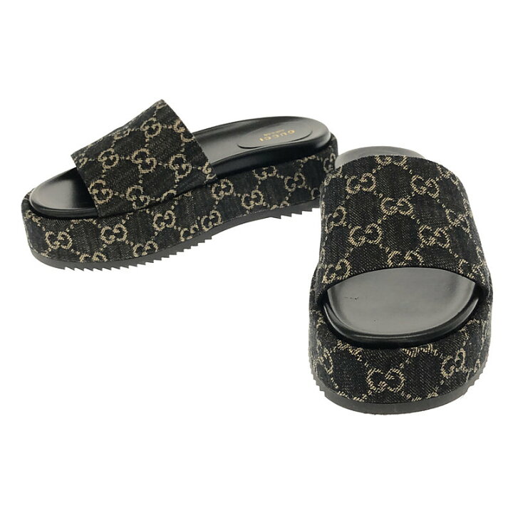 楽天市場】【美品】 GUCCI / グッチ | モノグラム プラットフォーム  
