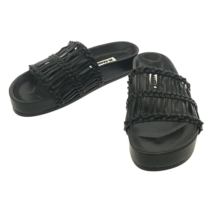 楽天市場】【美品】 JIL SANDER / ジルサンダー | LEATHER SANDAL 