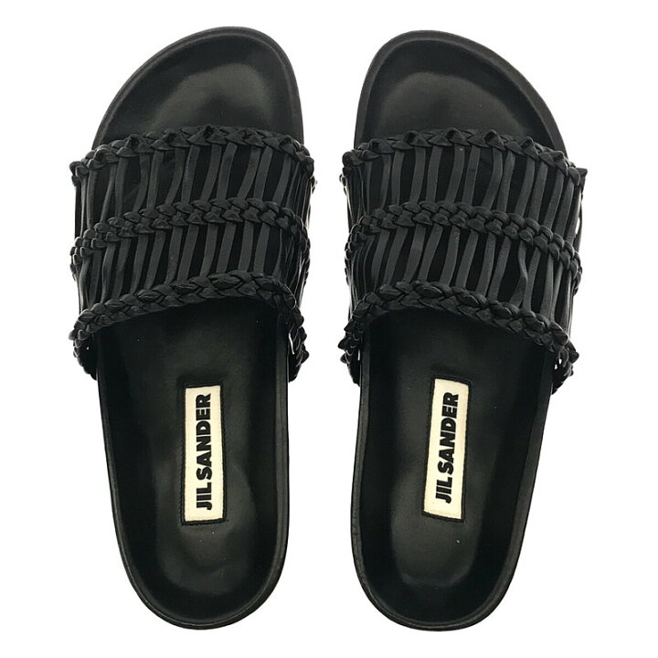 楽天市場】【美品】 JIL SANDER / ジルサンダー | LEATHER SANDAL  