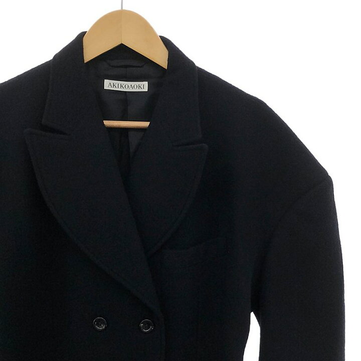 楽天市場】【美品】 AKIKOAOKI / アキコアオキ | shoulder long coat  