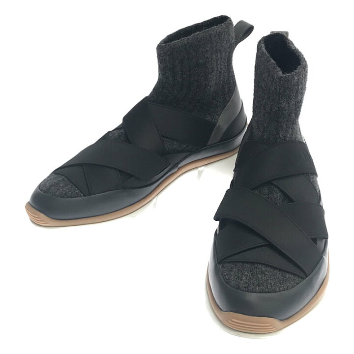 楽天市場】【美品】 Chloe / クロエ | クロスストラップ ニット ブーツ 