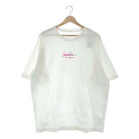 【新品】 uniform experiment / ユニフォームエクスペリメント | 2022SS | S SIGNATURE TAPERED TEE Tシャツ | 4 | ホワイト | メンズ