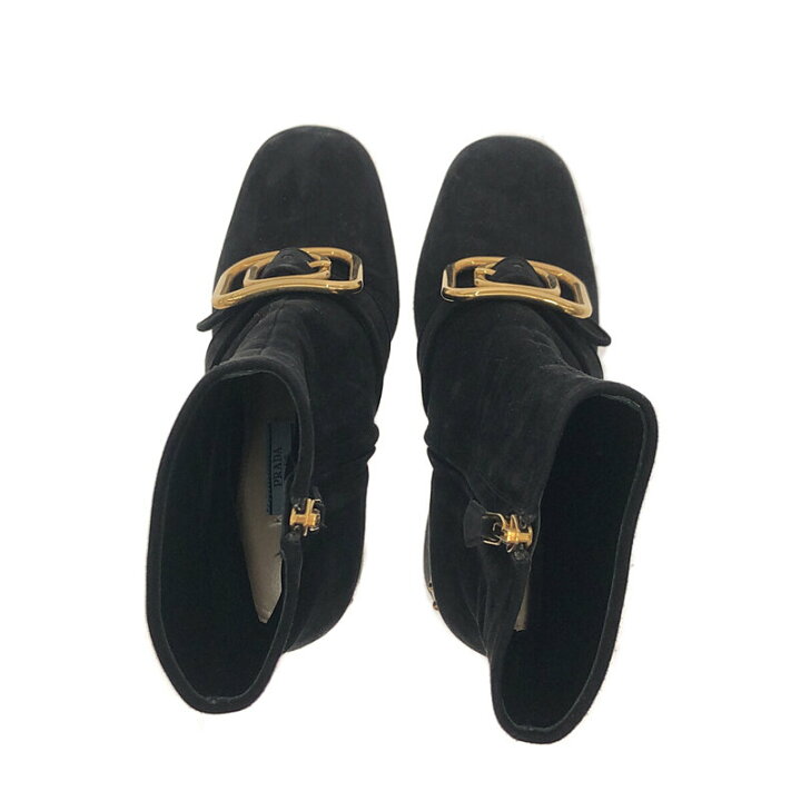 楽天市場】【美品】 PRADA / プラダ | スエードレザー ゴールド金具  