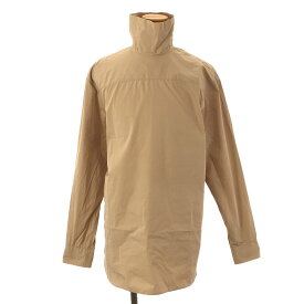 【美品】 DRIES VAN NOTEN / ドリスヴァンノッテン | バックボタン プルオーバーシャツ | S | ライトブラウン | メンズ