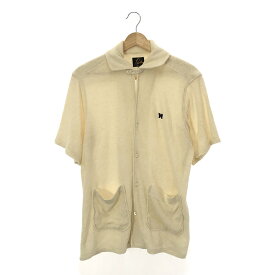 Needles / ニードルス | Italian Collar Shirt - LI/PE Pile Jersey / イタリアンカラー パイルシャツ | S | アイボリー | メンズ