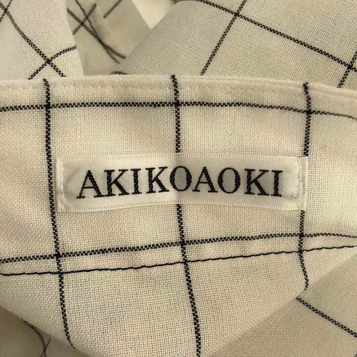楽天市場】AKIKOAOKI / アキコアオキ | 2021SS | リネン サイドリボン  