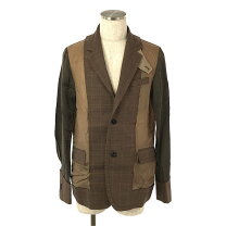 楽天市場】Sacai コート（柄グレンチェック）（メンズファッション）の通販