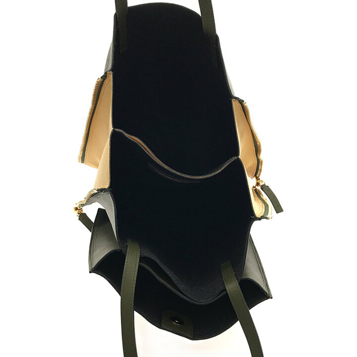 楽天市場】MARNI / マルニ | サイドジップ レザートートバッグ 